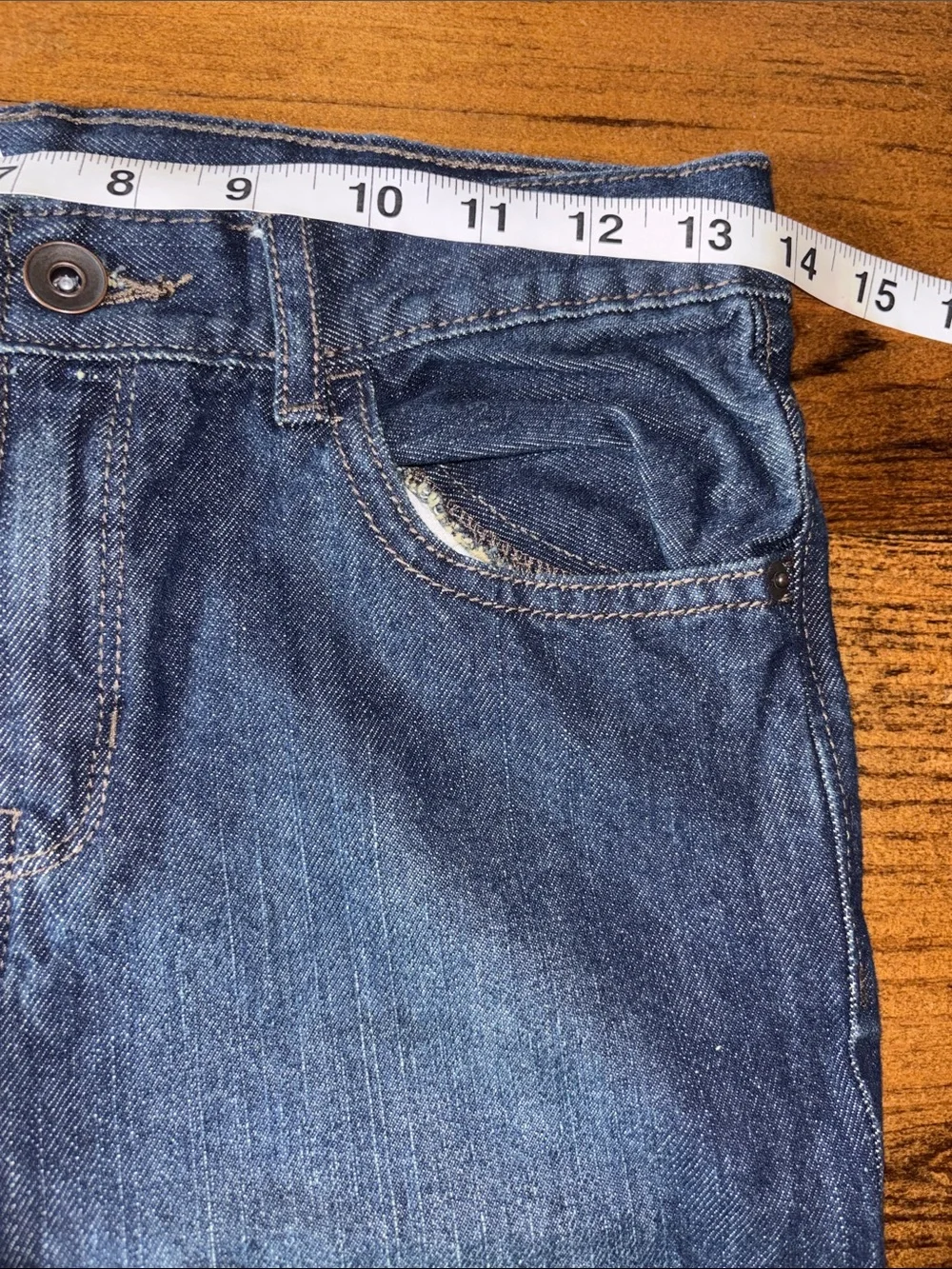 Children’s Place Dark Blue Denim Jeans Size 12 Straight Leg NWOT